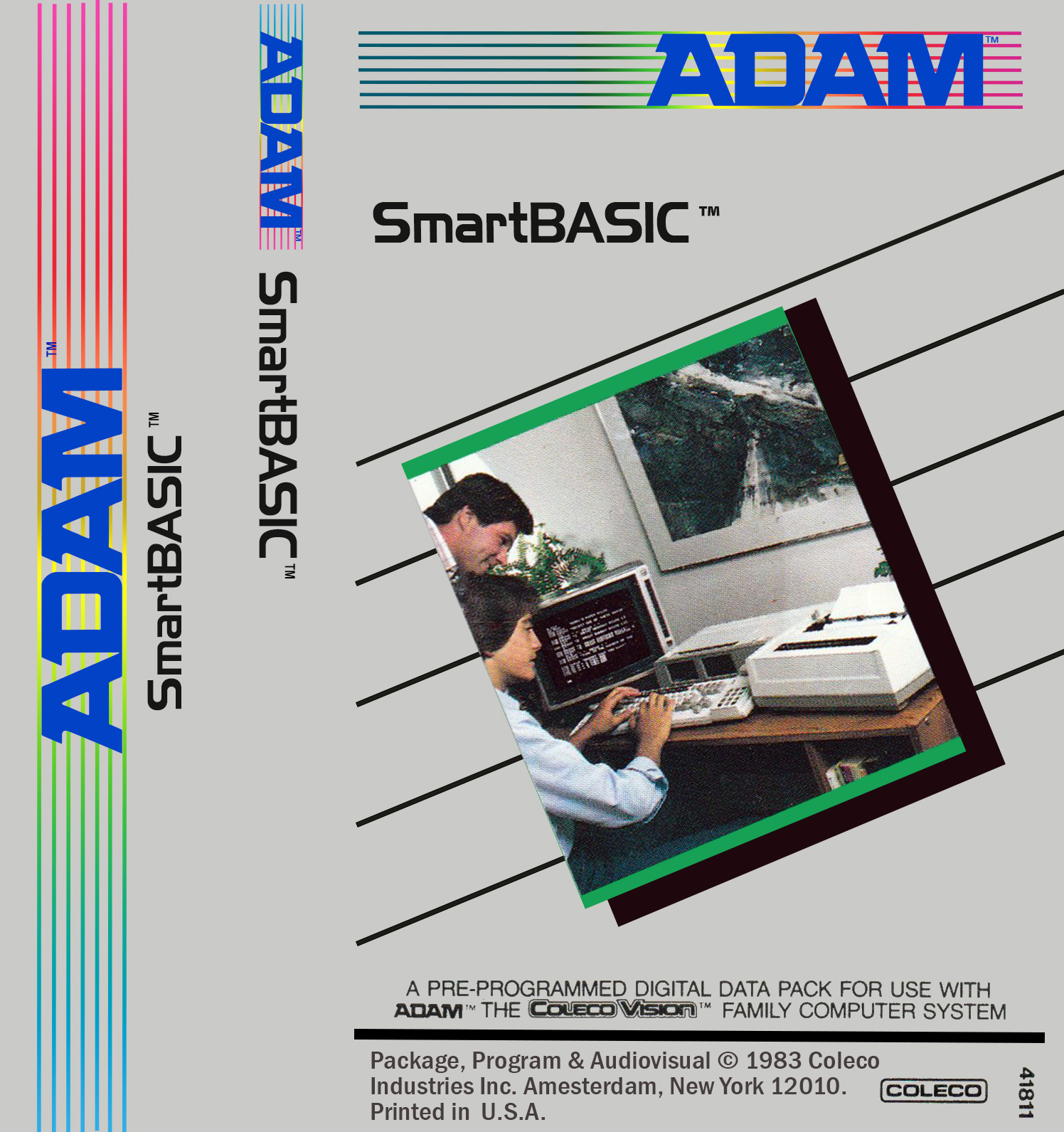 SmartBASIC J-Card for ColecoVision ADAM
